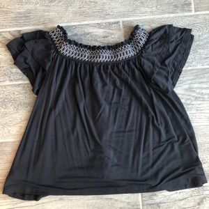 off the shoulder top